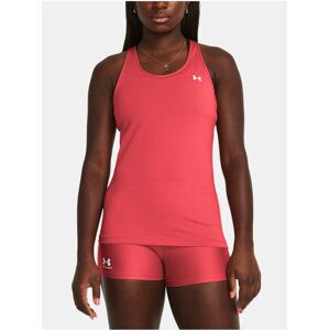 Korálové dámské sportovní tílko Under Armour Tech Mesh Racer Tank