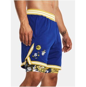 Tmavě modré sportovní kraťasy Under Armour Curry Mesh Short 2