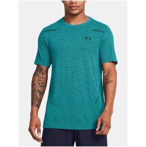 Petrolejové sportovní tričko Under Armour Vanish Grid SS