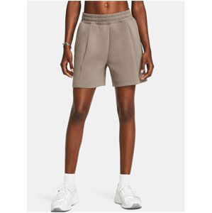 Světle hnědé sportovní kraťasy Under Armour Unstoppable Flc Pltd Short