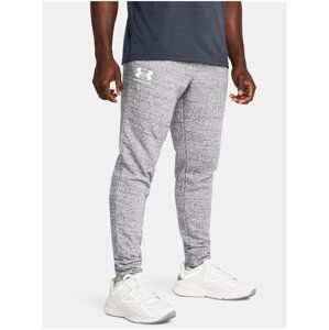 Světle šedé sportovní tepláky Under Armour UA Rival Terry Jogger