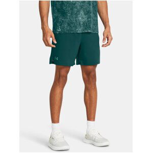 Petrolejové sportovní kraťasy Under Armour UA Vanish Woven 6in Shorts