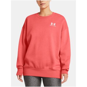 Korálová mikina Under Armour Essential Flc OS Crew