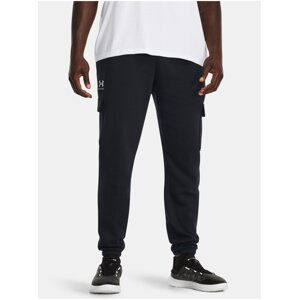 Černé tepláky Under Armour UA Essential Flc Cargo Pant