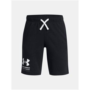 Černé kraťasy Under Armour UA Boys Rival Terry Short