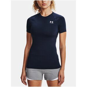 Tmavě modré sportovní tričko Under Armour UA HG Authentics Comp SS