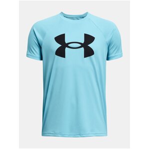 Světle modré sportovní tričko Under Armour UA Tech Big Logo SS