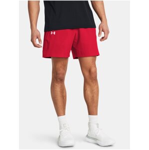 Červené sportovní kraťasy Under Armour UA Baseline Woven Short