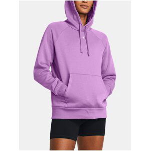 Fialová mikina Under Armour UA Rival Fleece Hoodie