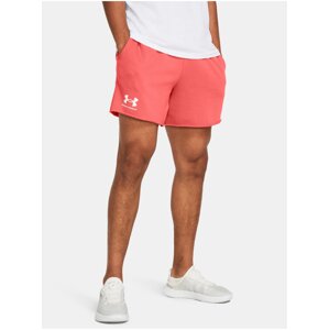 Korálové sportovní kraťasy Under Armour UA Rival Terry 6in Short