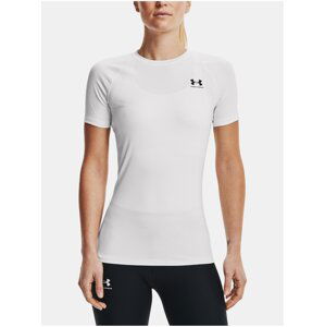 Bílé sportovní tričko Under Armour UA HG Authentics Comp SS