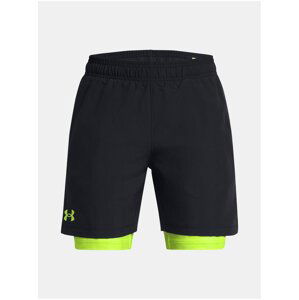 Černé kraťasy Under Armour UA Woven 2in1 Shorts