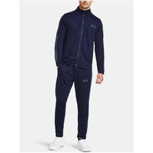 Tmavě modrá sportovní tepláková souprava Under Armour UA Knit Track Suit