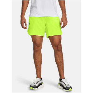 Žluté sportovní kraťasy Under Armour UA Peak Woven Shorts