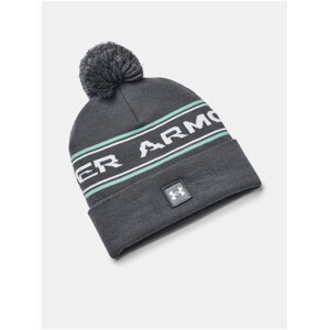 Šedá čepice Under Armour UA Men's Halftime Pom Beanie