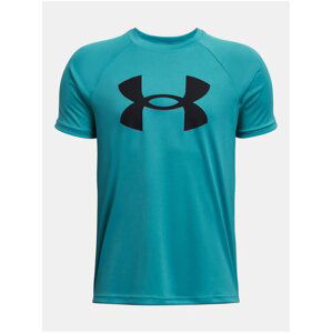 Petrolejové sportovní tričko Under Armour UA Tech Big Logo SS