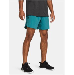 Petrolejové sportovní kraťasy Under Armour UA Peak Woven Shorts