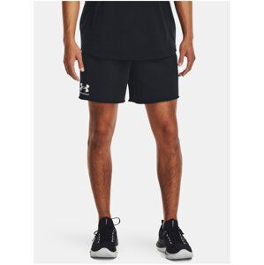 Černé sportovní kraťasy Under Armour UA Rival Terry 6in Short