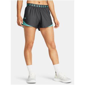 Tmavě šedé sportovní kraťasy Under Armour Play Up Shorts 3.0