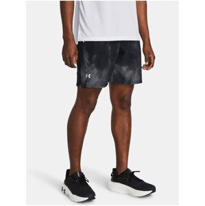 Černé sportovní kraťasy Under Armour UA LAUNCH PRO 7'' PRINTED SHORTS