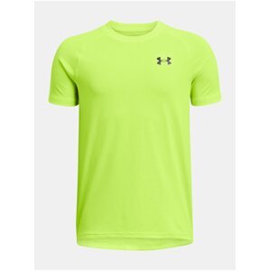Světle zelené sportovní tričko Under Armour UA Tech 2.0 SS