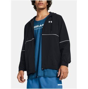 Černá sportovní bunda Under Armour UA Baseline Woven Jacket