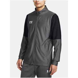 Tmavě šedá sportovní bunda Under Armour UA M's Ch. Track Jacket