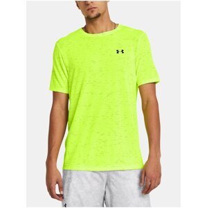 Neonově zelené sportovní tričko Under Armour UA Seamless Grid SS