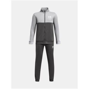 Šedá souprava Under Armour UA CB Knit Track Suit