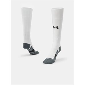 Bílé ponožky Under Armour Youth UA Magnetico 1pk OTC