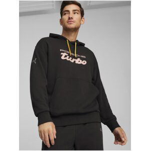 Černá pánská mikina s kapucí Puma PL ESS Hoodie