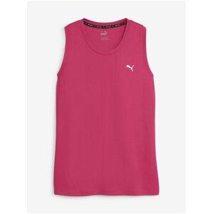 Tmavě růžové dámské sportovní tílko Puma Performance Tank W