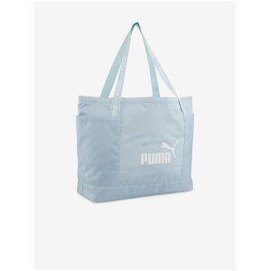 Světle modrá taška Puma Core Base Large Shopper