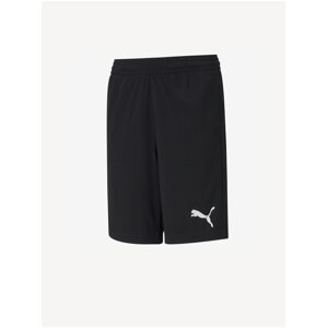 Černé klučičí sportovní kraťasy Puma Active Interlock Shorts