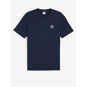 Tmavě modré pánské tričko Puma Classics Small Logo Tee