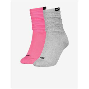 Sada dvou párů dámských sportovních ponožek Puma Slouch Sock