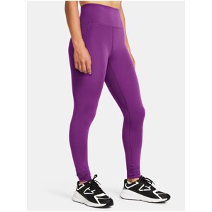 Fialové sportovní legíny Under Armour Meridian Legging