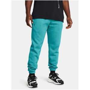 Tyrkysové tepláky Under Armour UA Essential Fleece Jogger