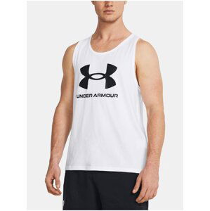 Bílé tílko Under Armour UA SPORTSTYLE LOGO TANK