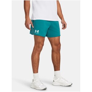 Petrolejové sportovní kraťasy Under Armour UA Rival Terry 6in Short