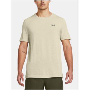 Světle hnědé sportovní tričko Under Armour Vanish Seamless SS