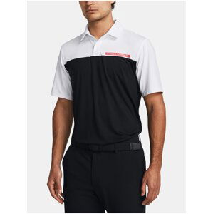 Černé sportovní polo tričko Under Armour UA T2G Color Block Polo