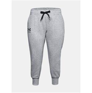 Šedé dámské tepláky Under Armour UA Rival Fleece Joggers