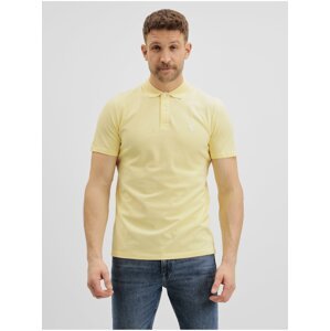 Žluté pánské polo tričko Selected Homme Lance