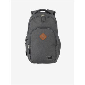 Tmavě šedý unisex batoh Travelite Basics Small Daypack Anthracite