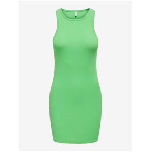 Světle zelené dámské pouzdrové šaty ONLY Milli