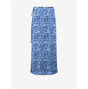 Modrá dámská vzorovaná maxi sukně ONLY Nova