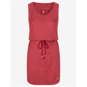 Červené dámské letní šaty LOAP NECLA