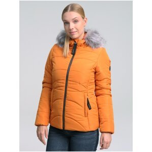 Oranžová dámská zimní bunda LOAP TATAFA