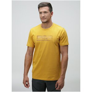 Žluté pánské tričko LOAP Brelom